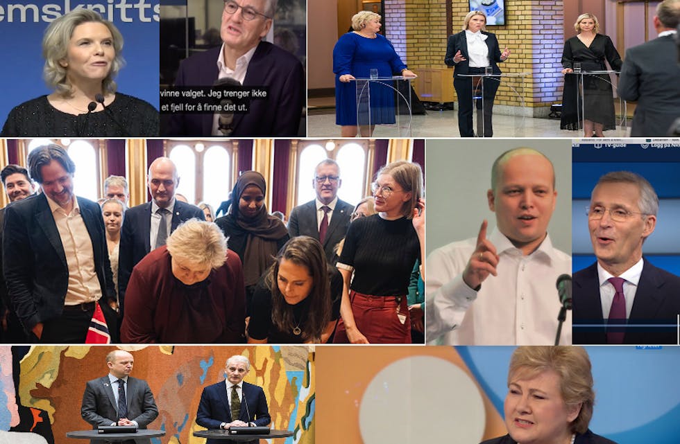 Hvem mener du er best egnet til å være landets statsminister blant alle landets partiledere - og Jens Stoltenberg i tillegg.